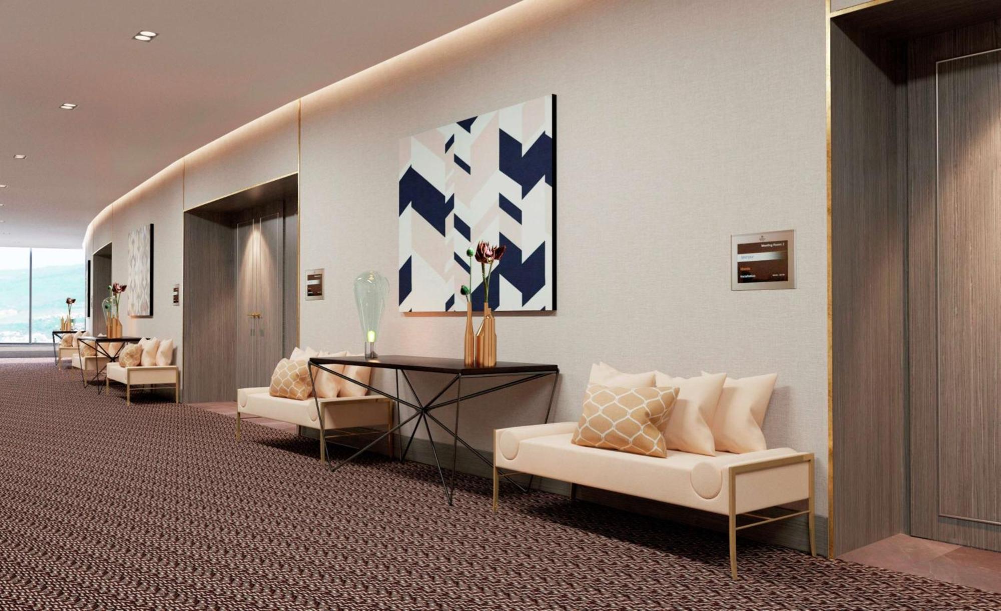 Hilton Tanger City Center Экстерьер фото A carpet in a hotel