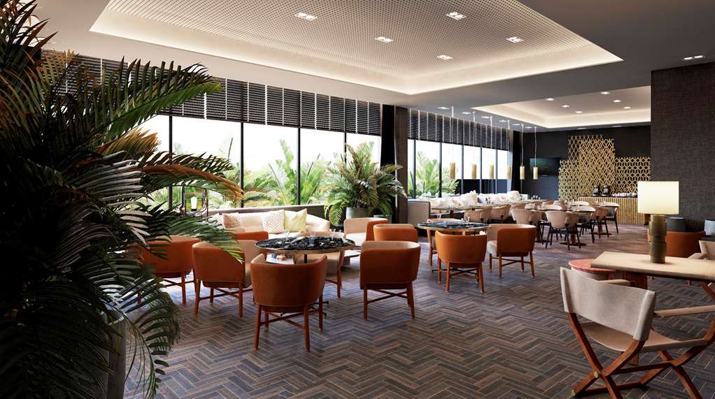 Hilton Tanger City Center Ресторан фото The interior of the restaurant